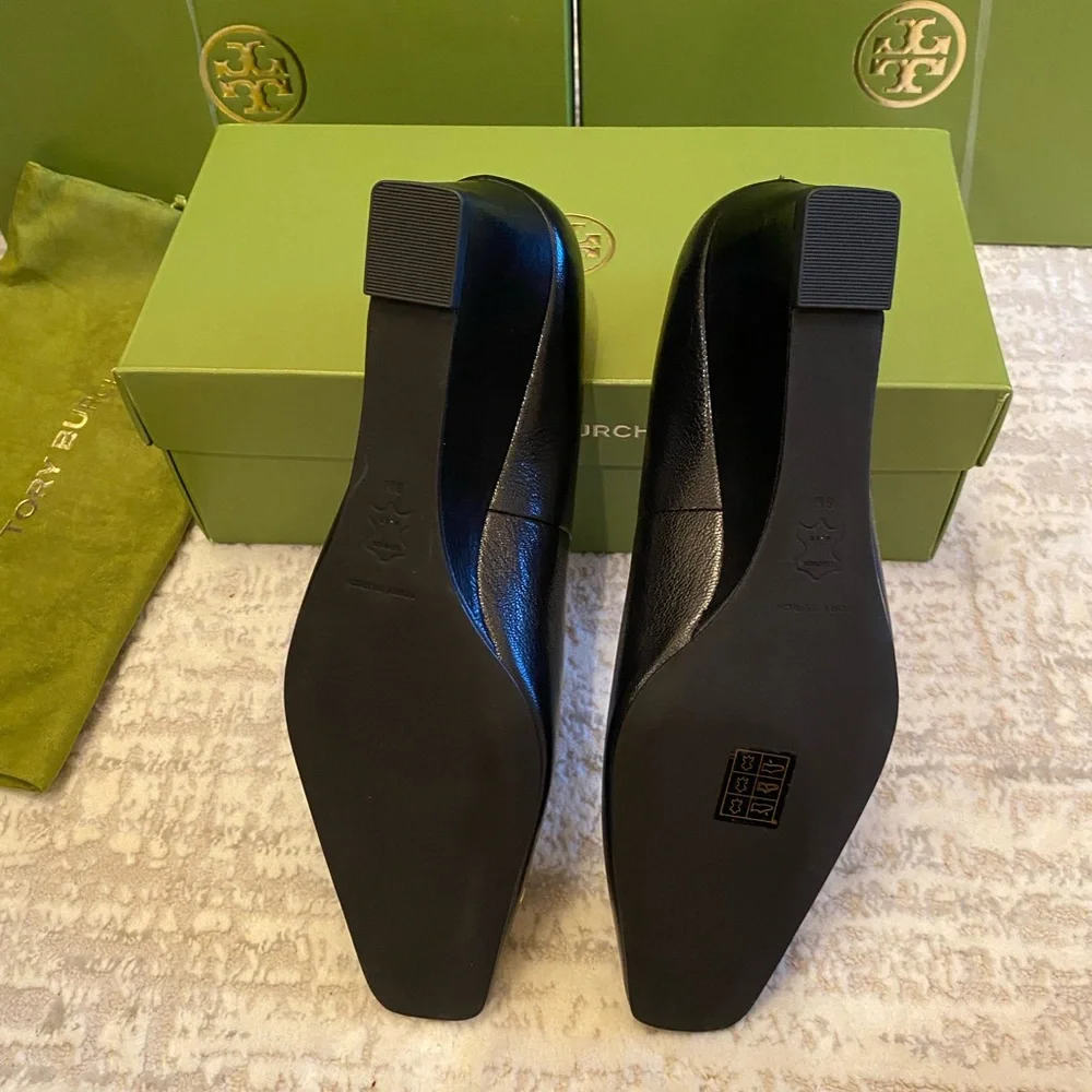 Tory Burch Georgia Wedge Pumps - Picture 14 of 15